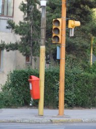Un alt semafor defect în Constanța, pe bulevardul Ferdinand