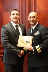 Prefectul judeţului Constanţa a primit vizita comandantului navei USS Taylor 