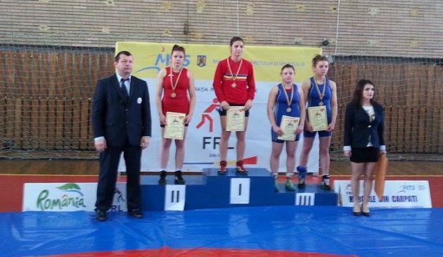 simona tudor, campioana, cs mangalia, lupte, pambuca