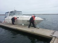 UPDATE. Acţiune de salvare a Gărzii de Coastă O ambarcaţiune sub Pavilion Panama, cu trei bărbaţi la bord, va ajunge în Portul Turistic Mangalia   