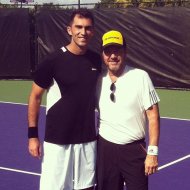 Horia Tecău joacă tenis cu Kevin Spacey