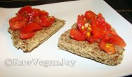 Rawveganjoy.ro  Bruschete raw