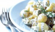 Ecuisine.ro Cartofi cu dressing de gorgonzola 