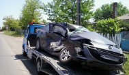 Cinci persoane au fost rănite Accident rutier în Ciocârlia de Sus (galerie foto) 