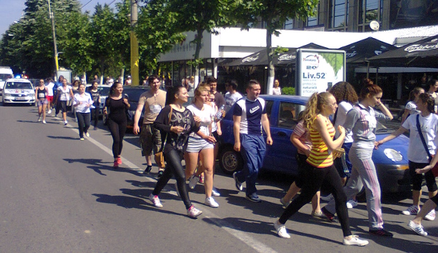 studenti, podium, cros, fuga, stafeta