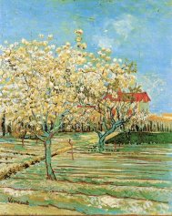 Pictura zilei „Orchard in blossom” (1888) de Vincent van Gogh 