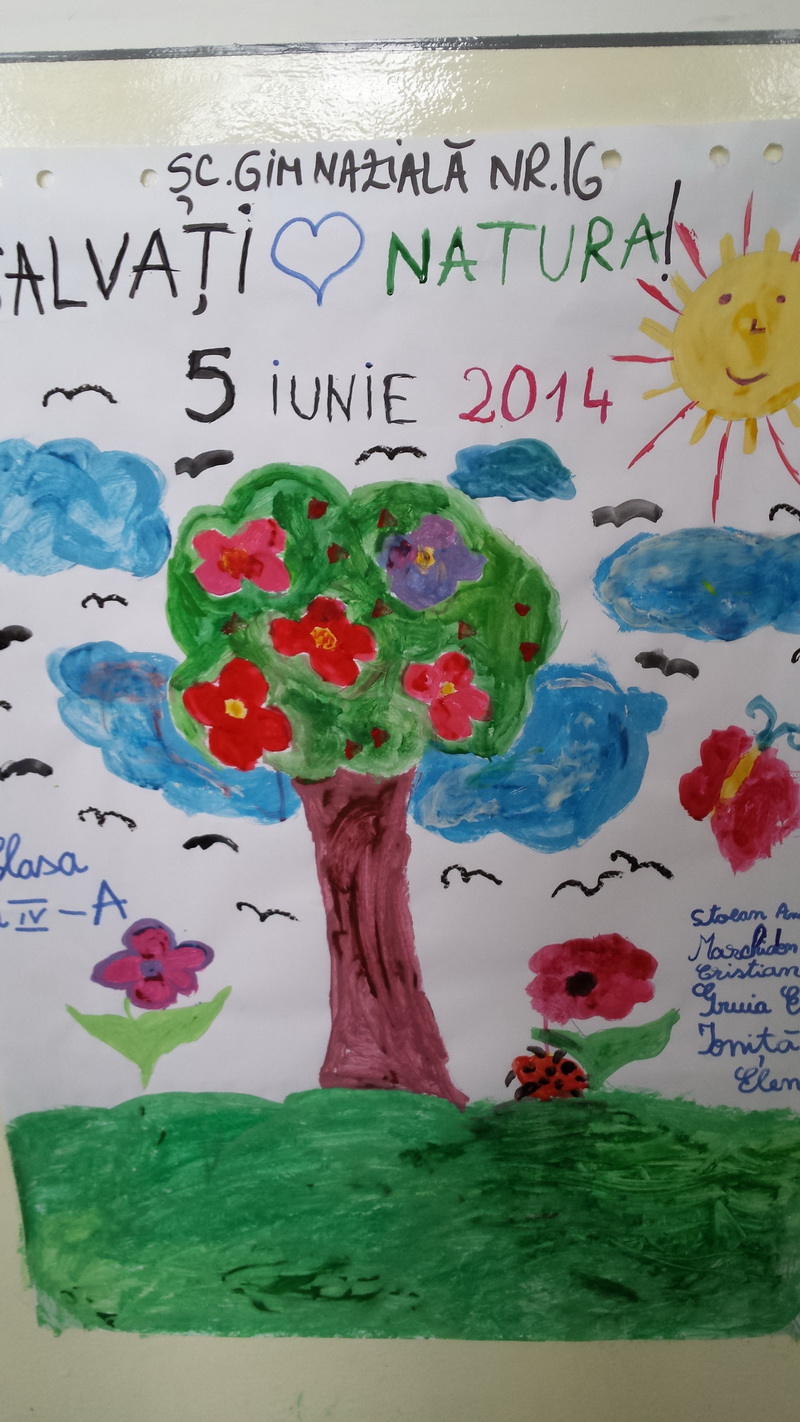 de ziua mediului elevii de la scoala nr 16 au desenat natura pe holurile unitatii de invatamant galerie de ziua mediului elevii de la scoala nr 16 au desenat natura pe holurile unitatii de invatamant galerie