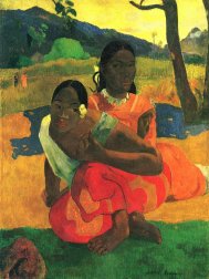 Pictura zilei „Când te vei mărita?” (1892) de Paul Gauguin