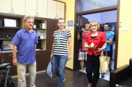 Fotoreportaj Vizita Simonei Halep la Universitatea Ovidius din Constanţa