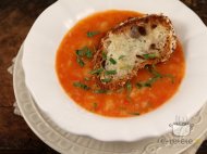 E-retete.ro Supa de rosii cu paine si tarhon