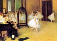Pictura zilei „Dance Class” de Edgar Degas  