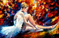 Pictura zilei „Young Ballerina” de Leonid Afremov