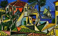 Pictura zilei „Mediterranean landscape” de Pablo Picasso