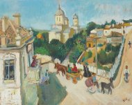 Pictura zilei „Mangalia veche” de Lucia Demetriade Bălăcescu 