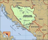 Avertizare de călătorie în  Bosnia şi Herţegovina. Mai multe drumuri au fost închise