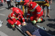 Vreme caniculară ISU Dobrogea, pregătită să intervină pentru a acorda primul ajutor