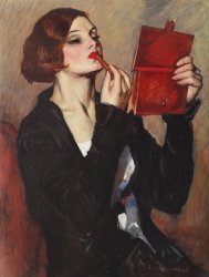 Pictura zilei „Cochetărie” de Emilian Lăzărescu