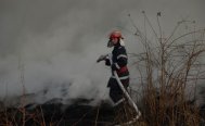 UPDATE Incendiu în zona cimitirului musulman din Medgidia    