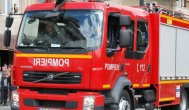 UPDATE. Alertă ISU Incendiu în parcarea de tiruri din Agigea    