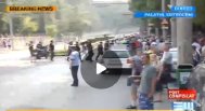 Plimbarea libertății, soldată cu un prim incident O delegație formată din 35 de constănțeni, participă la marea plimbare de la Palatul Cotroceni            