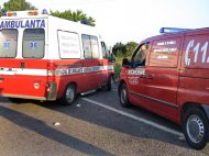 UPDATE - Accident rutier grav la Hanul Morilor. Două persoane au decedat şi alte două sunt rănite      
