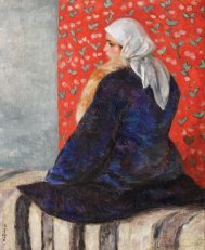 Pictura zilei „Ţărancă din Şopârliţa” de Samuel Mützner