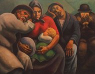 Pictura zilei „Şomerii” de Carol Hübner