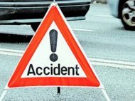 Accident în Medgidia, pe strada Poporului, sub podul rutier
