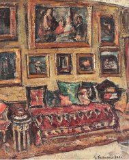 Pictura zilei „Interior din strada Zambaccian” de Gheorghe Petraşcu