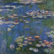 Pictura zilei „Crini de apă” de Claude Monet