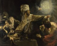 Pictura zilei „Ospăţul lui Baltazar” de Rembrandt