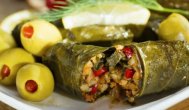 Ecuisine.ro Sarmale de post cu orez şi măsline verzi