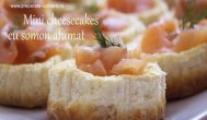 preparate-culinare.ro Mini cheesecakes cu somon afumat 