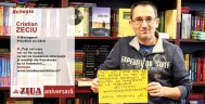 Mesajul aniversar al lui Cristian Zeciu, managerul Prăvăliei cu Cărţi 