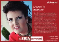 #citeste! Credem în RELAXARE! 