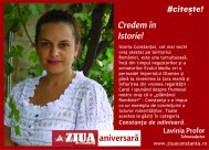#citeşte! Credem în ISTORIE!    