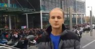 Alegeri prezidenţiale 2014 Coadă de 1 kilometru la secţia de vot Londra 3, în Brent Civic Centre  