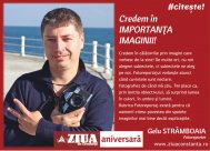 #citeşte! Credem în IMPORTANŢA IMAGINII!
