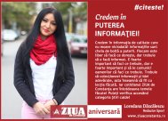 #citeşte Credem în PUTEREA INFORMAŢIEI!