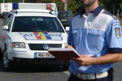 Infracţiuni la regimul rutier cercetate de poliţiştii constănţeni