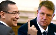 Klaus Iohannis, replica serii Ponta „Îl am în faţă pe Traian Băsescu, aceeaşi idee că îi prosteşte pe români“/Iohannis „I-a prostit pe români când v-a pus prim-ministru?“ 