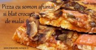Preparate culinare by Poliana Pizza cu somon afumat si capere 