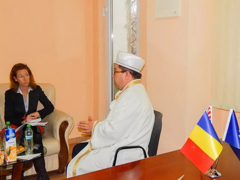 marie blanchard responsabilul pentru romania la departamentul de stat al sua fata in fata cu muftiul marie blanchard responsabilul pentru romania la departamentul de stat al sua fata in fata cu muftiul