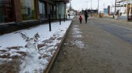 Fotoreportaj Stațiunea Mamaia - sub imperiul viscolului. Ce se mai vede astăzi din strălucirea verii  
