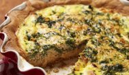 Ecuisine.ro Tarta cu spanac şi somon