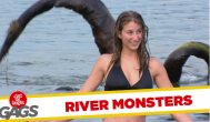 Funny video Monstrul din lac 