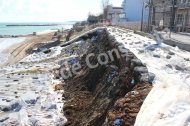 FOTOREPORTAJ Faleza de la Eforie continuă să alunece, Primăria ia măsuri (galerie foto) 