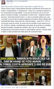 Ce spune Iulia Albu despre ţinuta Elenei Udrea din arest