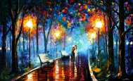 Pictura zilei „Atmosferă misterioasă” de Leonid Afremov