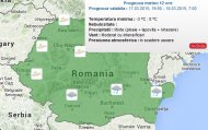 Vreme în răcire severă Ne aşteptăm la ploaie, lapoviţă şi ninsoare în această noapte